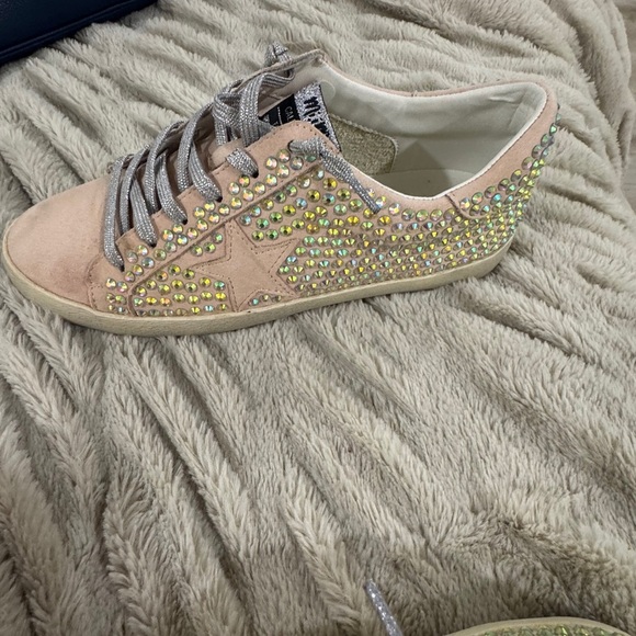 Mi.im Pink Rhinestone Star Sneakers – Worn Once, Size 8 - Picture 10 of 15